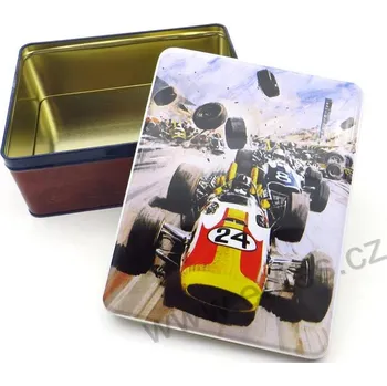 Dóza na potraviny FORMULE 2670 kreslená s číslem 24