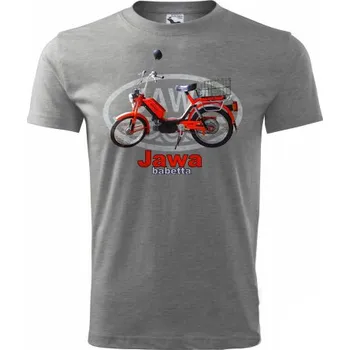 STRIKER Tričko Jawa Babetta Barva: Šedá, Velikost: L