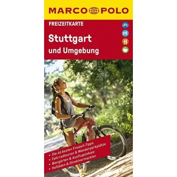 MARCO POLO Freizeitkarte Stuttgart und Umgebung 1:100 000
