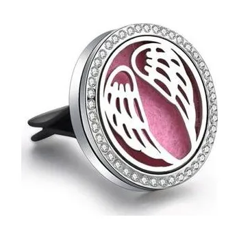 Aroma difuzér Aroma difuzér do auta s kamínky Andělská křídla (Vaše jedinečná, originální přírodní vůně do auta = Aroma difuzér s kamínky, Váš osobní parfém do auta.)