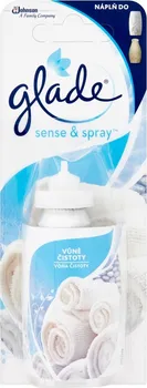 náplň do osvěžovače vzduchu Glade Sense & Spray vůně čistoty náplň 18 ml