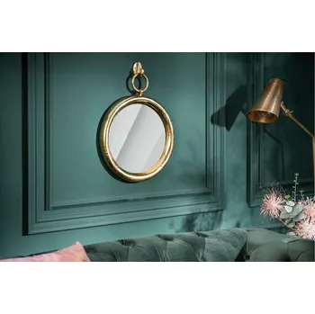 Zrcadlo Zrcadlo PORTAIT 30 cm - zlatá