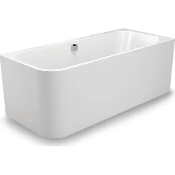 Vana Santech TIME MILO Vana volně stojící do rohu 175x76 cm, bílá, varianta levá, TIMIL175-L