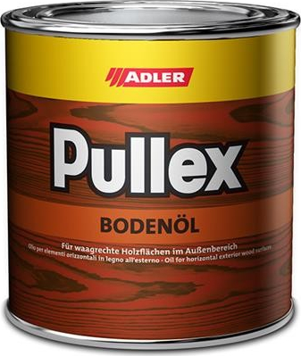 Adler PULLEX BODENÖL (Olej na venkovní vodorovné dřevěné plochy) bezbarvý - farblos Velikost balení: 0,75 l + dárek k objednávce nad 1000Kč