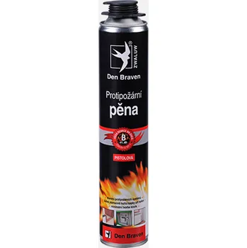Stavební chemie Den Braven - Protipožární pěna 750ML RP červená Velikosti balení Tmely: 750 ml pistolová