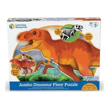 Puzzle Duże, piankowe puzzle podłogowe, Dinozaur T-Rex