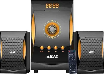 Hi-Fi systém AKAI SS032A-3515 černý/žlutý