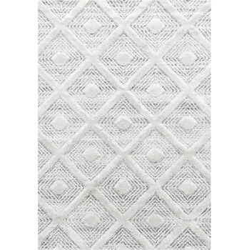 Koberec Kusový koberec Pisa 4707 grey - Kruh průměr 120 cm