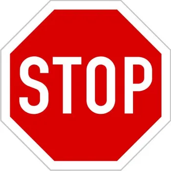 Dopravní značka Dopravní Značka P6 velká Stůj, dej přednost v jízdě