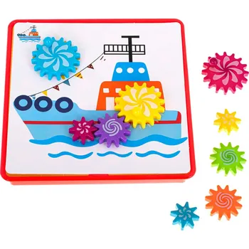 Hlavolam KIK KX6613 Vzdělávací hlavolam ozubená kolečka