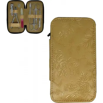 Manikúra Pauline Oblong 7ks GoldFlowers E/P 48250