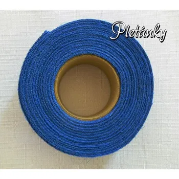 Stuha Stuha jutová 25mm, 10m modrá