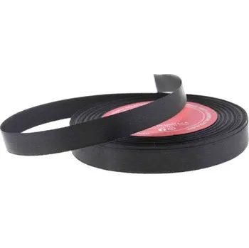 Stuha Stuha saténová 12mm/32m black (černá)
