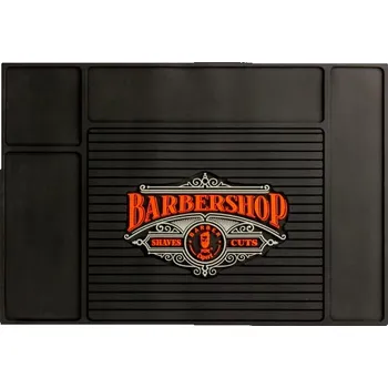Protiskluzová podložka Protiskluzová podložka pro holičské a kadeřnické pomůcky Fox Barber Tool Mat - černá (1509537) + dárek zdarma