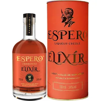 Rum Espero Elixir 0,7 l 34% (tuba)