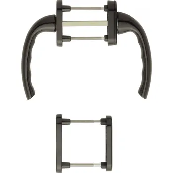 Dveřní kování Balkonové dveřní kování Hoppe Tokyo F8707 hnědá /N12A,7mm/