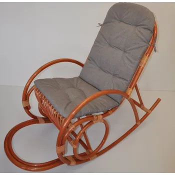 Podsedák Axin Trading s.r.o. Polstr UNI na houpací křeslo látka šedý melír