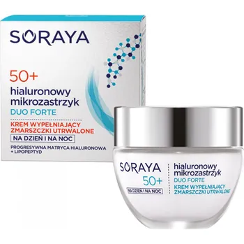 Pleťový krém Recenze Soraya Hyaluronic Micro-Injection Duo Forte 50+ denní/noční péče 50 ml
