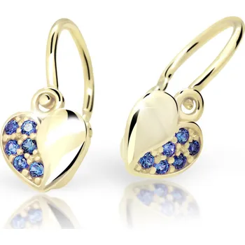 Náušnice Cutie Jewellery Náušnice pro děti C2160Z-Blue Dark
