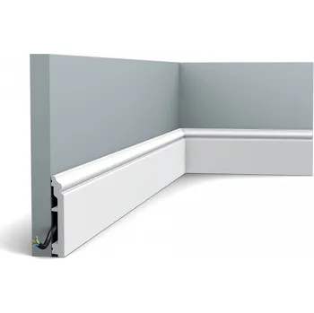 soklová lišta ORAC podlahová lišta SX173, 2000x100x16 mm, bílá, ORAC Decor - 1 rok na vrácení + DOPRAVA ZDARMA k Vám i zpět