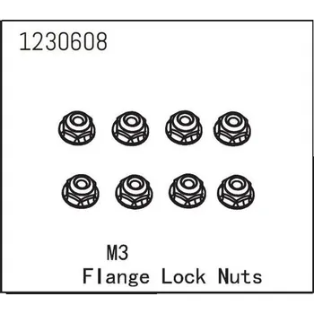 RC náhradní díl Absima Flange Lock Nut M3 (8)