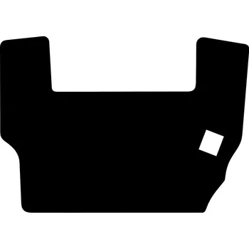 Rohožka GRANITgumová rohožka do traktoru Case IH 5120, 5130, 5140, 5150 (1988-1996), černá gumová rohožka do traktoru, rohož do traktoru