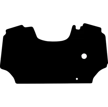 Rohožka GRANIT gumová rohožka do traktoru Lamborghini Spire Target m. s mech. pedálem (od 05/2014), černá rohožka do traktoru, rohož do traktoru