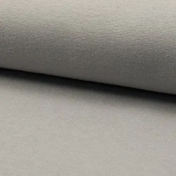 Náplet hladký RIB 1/1, světle šedý, š.70