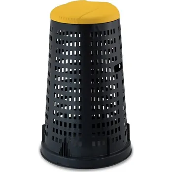 Popelnice Stojan na pytle na tříděný odpad PROFI žlutá