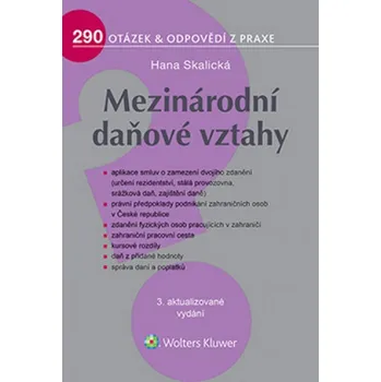 Mezinárodní daňové vztahy - Hana Skalická