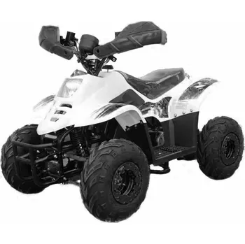 malá motorka Dětská elektrická čtyřkolka Barbarossa 800 W black (Aku čtyřkolka Barbarossa 800W černá)