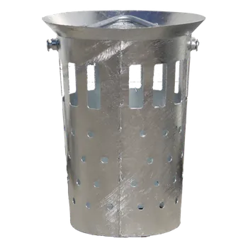 Odpadkový koš Bahenní koš pro uliční vpustě a kanály, 35 l, zinkovaný, slevy