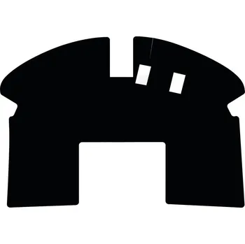 Koberec GRANIT koberec do traktoru Krone Big M II (žací stroj 2004-2012), rohožka do traktoru velur černá, rohož do traktoru