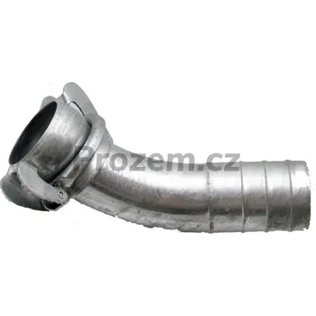 Samec/V-díl Bauer 8"/194 mm s hadicovým nátrubkem 8"/200 mm, koleno 45°