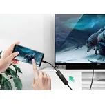 Přepojka / redukce UGREEN USB-C samec na DisplayPort samice - 10cm -bílá
