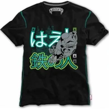 Seriál tričko Marvel Extreme Iron Man Black Stark Velikost L