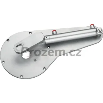 zvedák MZ hydraulický válec typ 0600 (60), dvojčinný, s deskou pro 8" trojcestný ventil typ 0020 - 0024