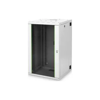 Rozvaděč Nástěnné pouzdro Digitus 20HE s otočným rámem, IT skříň