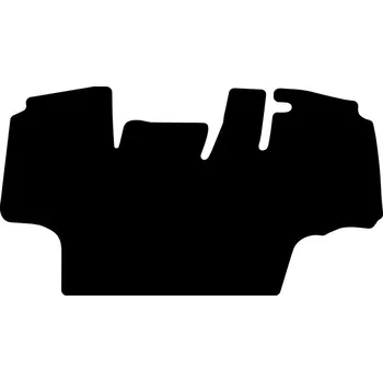 Koberec GRANIT koberec do traktoru Case IH MX 135, MX 150, MX 170 Maxxum (1997-2002), rohožka do traktoru velur černá, rohož do traktoru