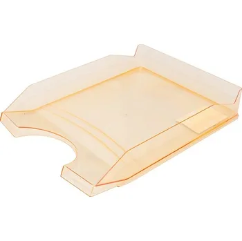 Kancelářský odkladač Office, A4, transp. oranžový