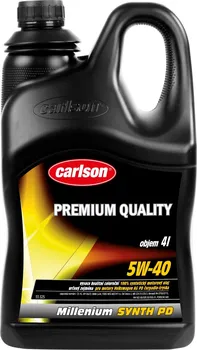 Motorový olej Carlson Premium Quality Millenium Synt SAE 5W-40 PD