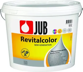 Fasádní barva Jub Revitalcolor 15 l 1001 bílá