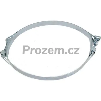 hadicová spona Pozinkovaná dvoudílná hadicová spona 310 - 320 mm, hadicová svorka 310-320 mm