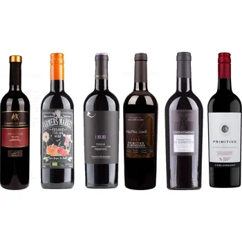 Sada 6 vín - Primitivo 6 x 0,75 l