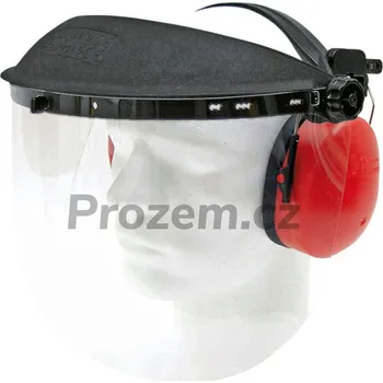 ochranné brýle Ochranné hledí s ochranou sluchu