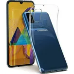 SAMSUNG GALAXY M21 - pouzdro (kryt, obal) gelové transparentní CRYSTAL - čiré