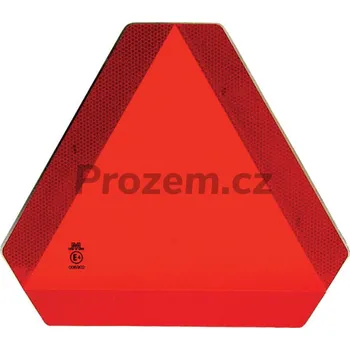 Výstražný trojúhelník Lepící fólie - Varovný trojúhelník pro pomalu jedoucí vozidla a přívěsy, výstražný trojúhelník pro pomalu jedoucí vozidla a přívěsy