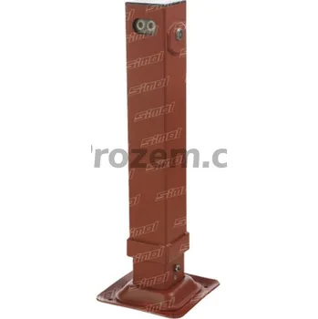 Příslušenství pro přívěs Hydraulická opěrná noha dvojčinná, možné zatížení 3800 kg, zdvih 500 mm, podpěrná noha