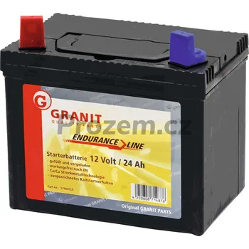 Motobaterie Bezúdržbová motobaterie U1L9, U1L (9) , 12V, 24Ah, 12V/24Ah, baterie připravená k provozu, baterie U1L