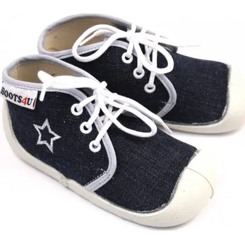 Capáčky Tenisky BOOTS4U Tm.Modrá EUR 22